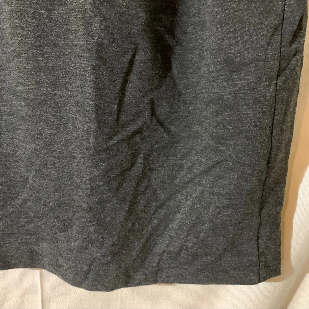 Banana republic // Grey faux wrap mini skirt size 2